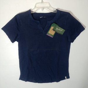 Woolrich Womens Split Neck Tee - Size XS - Pre-owned - BEL8LZ